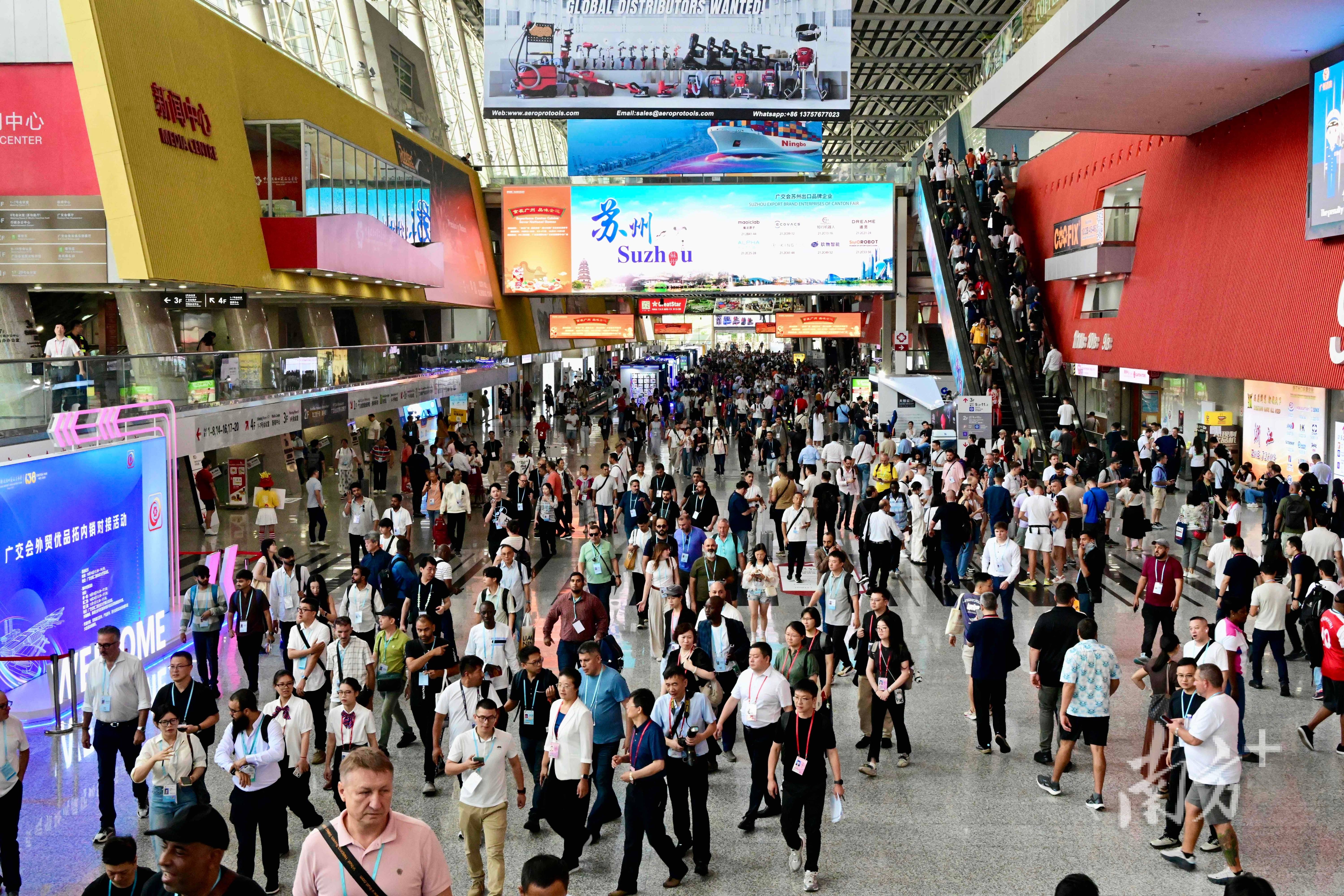 38届广交会“内外兼修”稳外贸、拓内销麻